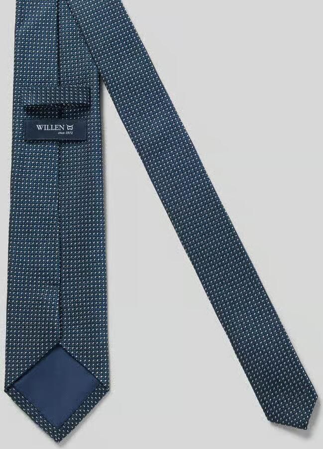 Willen Zijden stropdas van zuivere zijde (8 cm)