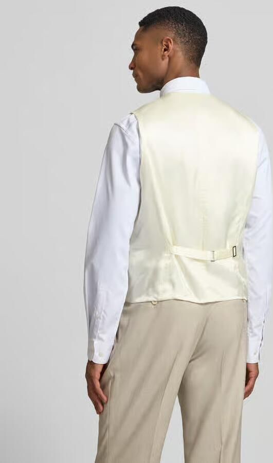 WILVORST Bodywarmer van viscosemix met V-hals - Foto 3