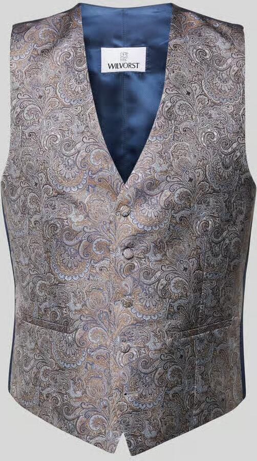 WILVORST Gilet met strookzakken