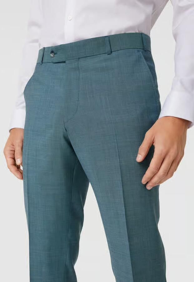 Wilvorst Stoffen broek met persplooien - Foto 2