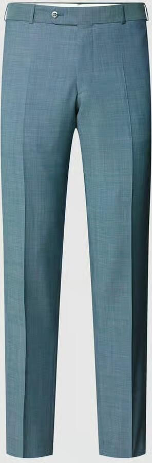 Wilvorst Stoffen broek met persplooien - Foto 5
