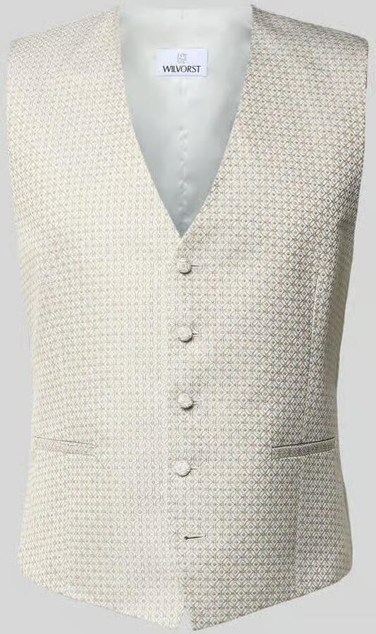 WILVORST regular fit bodywarmer met v-hals - Foto 2
