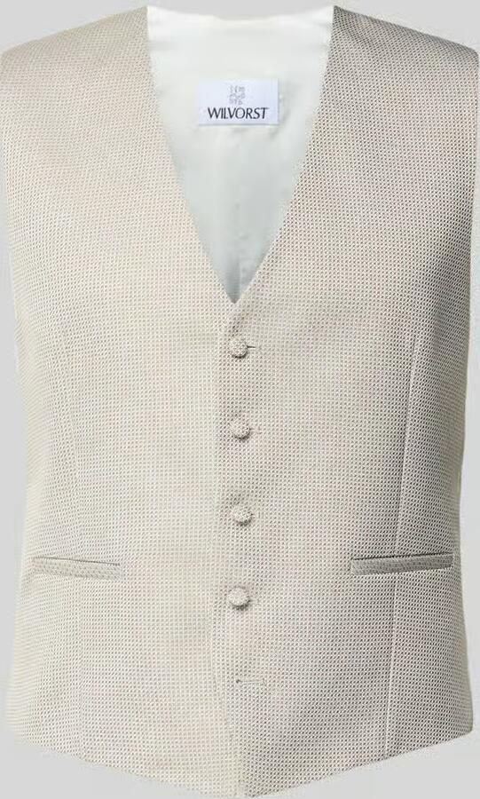 WILVORST regular fit bodywarmer met v-hals - Foto 2