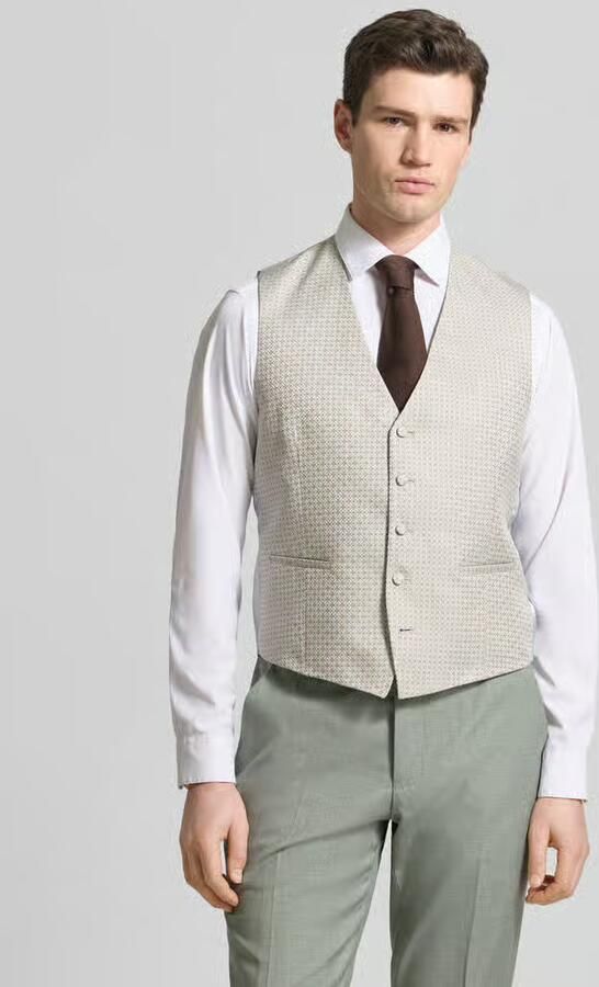 WILVORST regular fit bodywarmer met v-hals - Foto 2