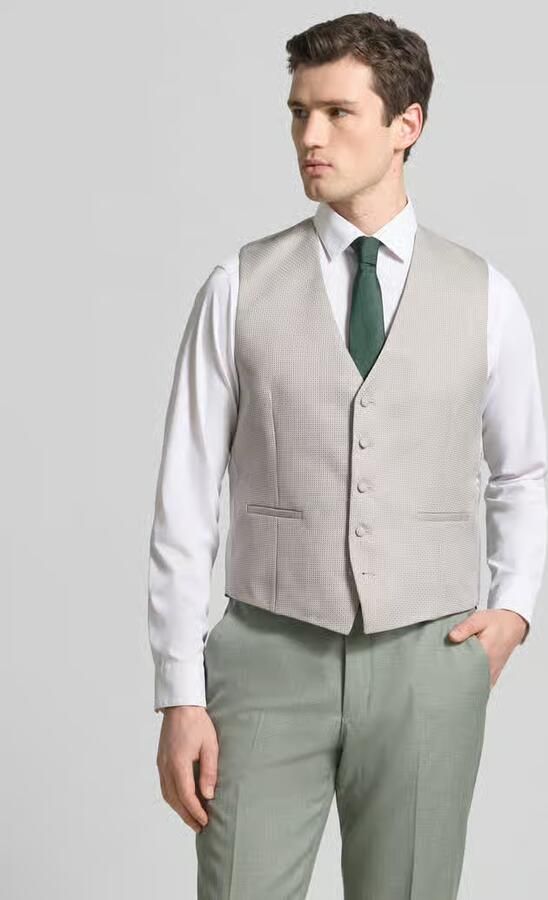 WILVORST regular fit bodywarmer met v-hals - Foto 2