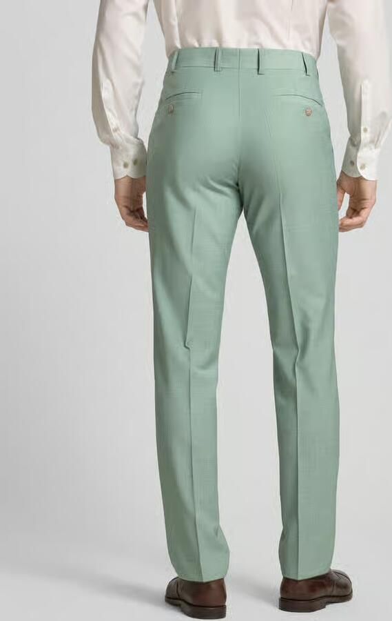 Wilvorst Regular fit pantalon met persplooien