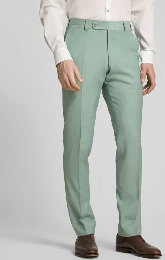 Wilvorst Regular fit pantalon met persplooien - Foto 2