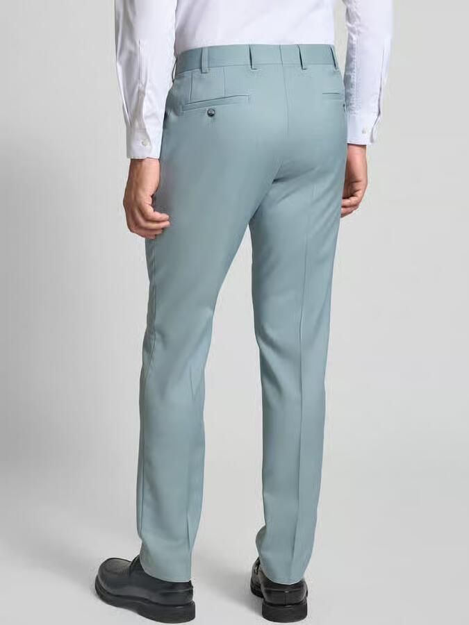 WILVORST Slim fit pantalon met steekzakken