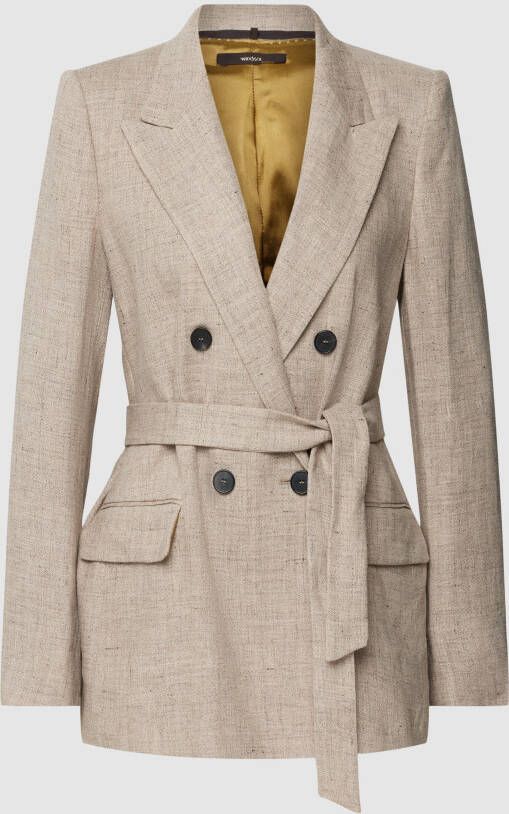 Windsor Blazer met strikceintuur