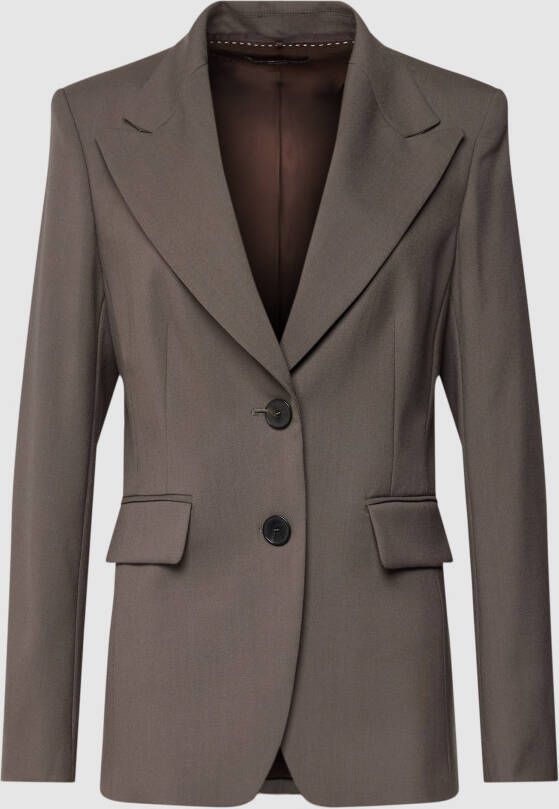 Windsor Blazer van scheerwol met reverskraag