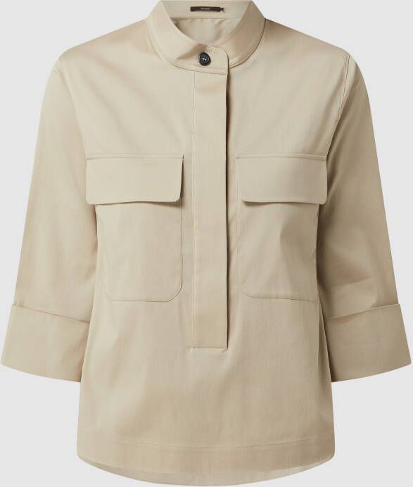 Windsor Blouse met 3 4-mouwen