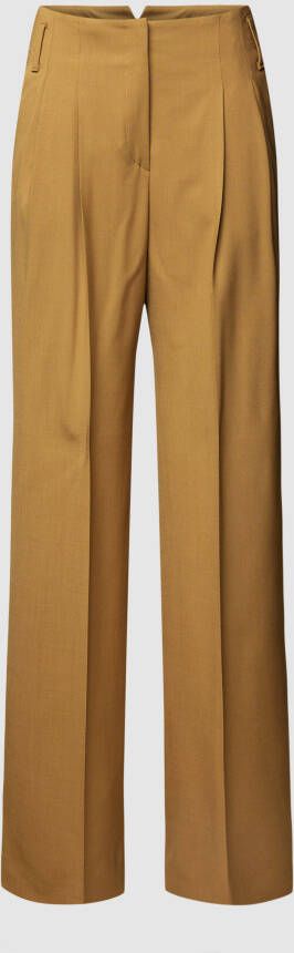 Windsor Wide Trousers Brown Dames