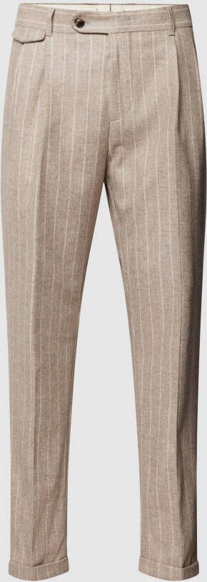 Windsor Pantalon met streepmotief model 'Serpo'