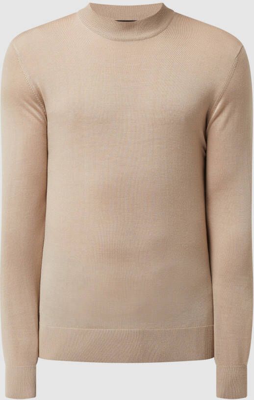 Windsor Pullover met zijde model 'Nando'