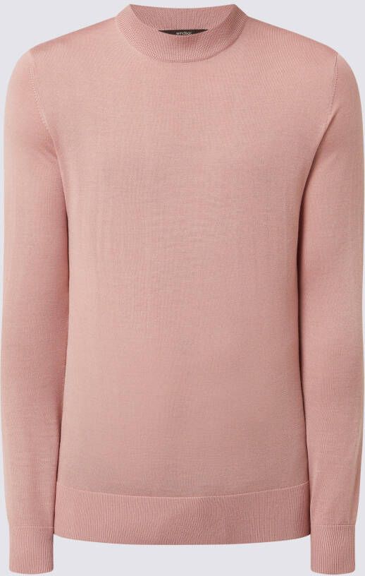 Windsor Pullover met zijde model 'Nando'