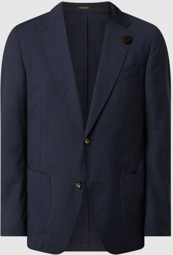 Windsor Colbert van zuivere scheerwol model 'Travel'