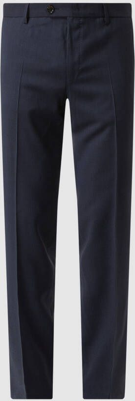 Windsor Shaped fit pantalon van scheerwol model 'Peso'