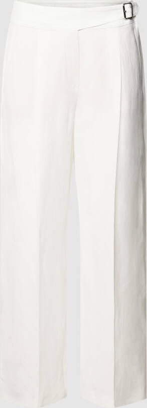 Windsor Stoffen broek met persplooien