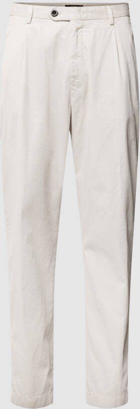 Windsor Stoffen broek met persplooien model 'Fiero'