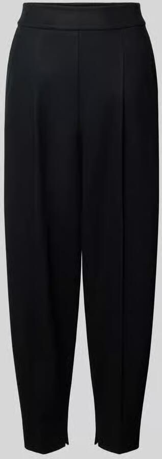 Windsor. barrel fit broek van wolmix