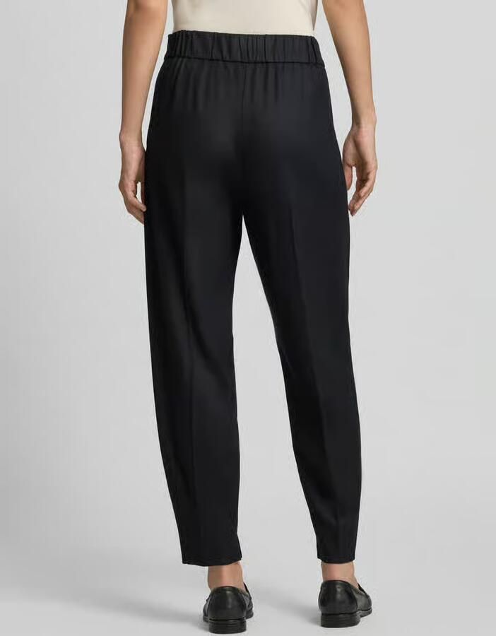 Windsor. barrel fit broek van wolmix - Foto 2