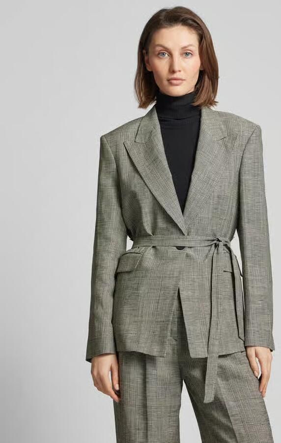 Windsor. Blazer van een mix van viscose en linnen - Foto 3