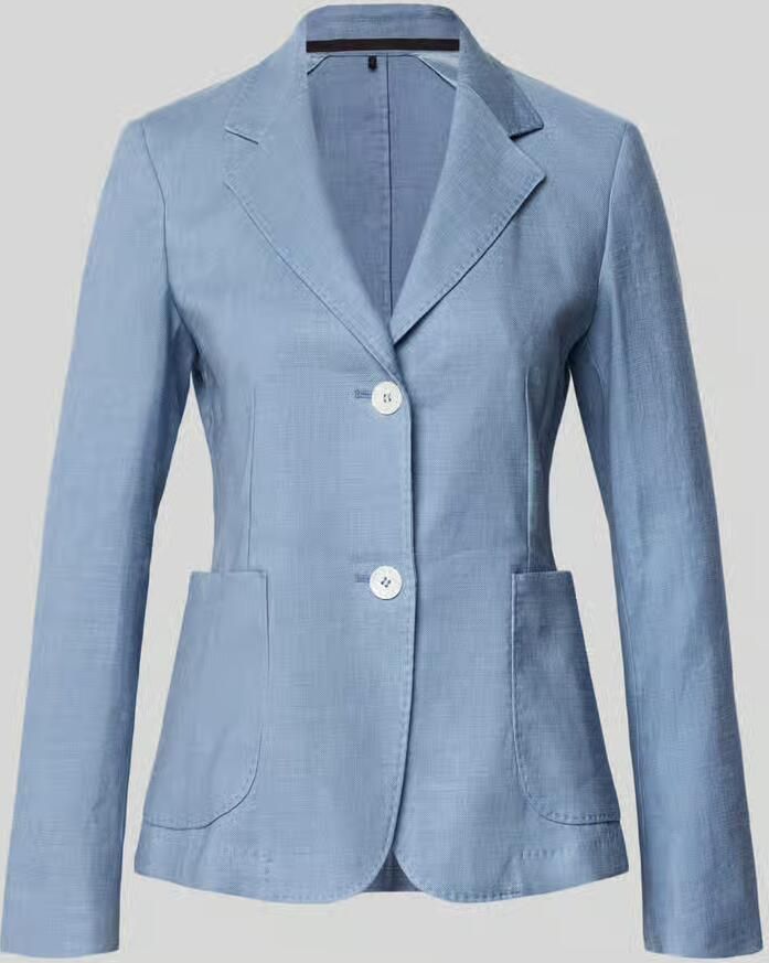 Windsor. Blazer van linnenmix met reverskraag - Foto 3