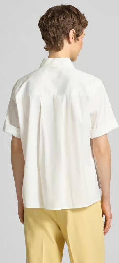 Windsor. Blouse met verlengde rug en kentkraag - Foto 3