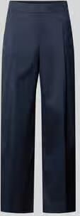 Windsor. Broek met wijde pijpen en persplooien