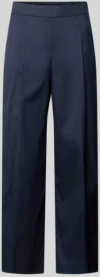 Windsor. Broek met wijde pijpen en persplooien - Foto 3