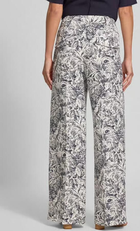 Windsor. Broek van Lyocell in All-over look - Foto 3