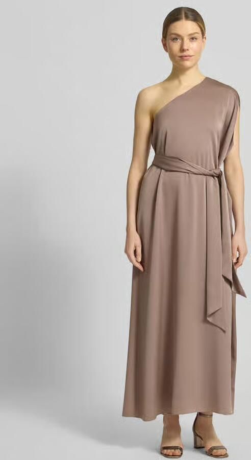 Windsor. Cocktailjurk in one-shoulder design met strikceintuur - Foto 3
