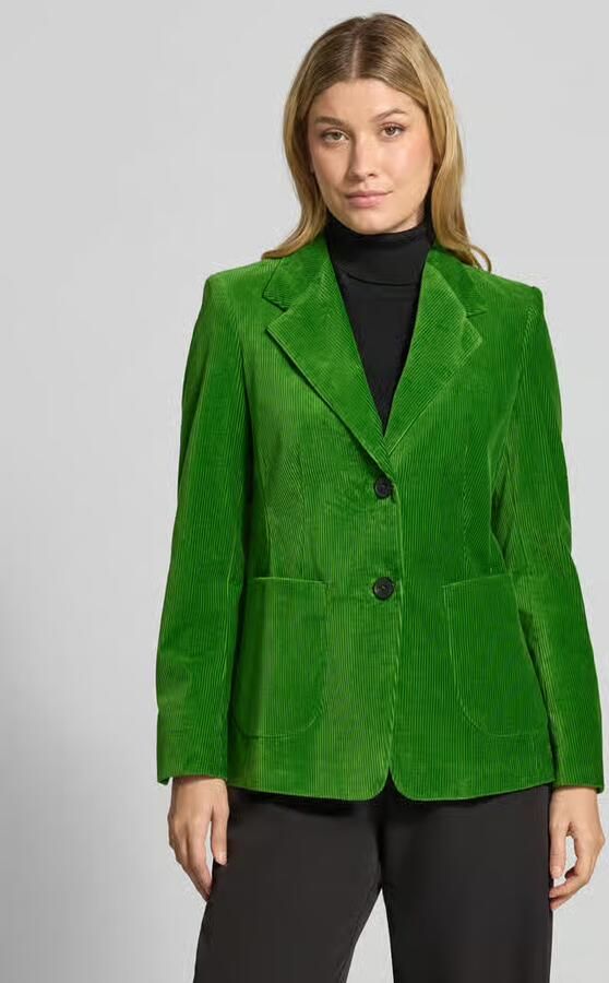 Windsor. Corduroy blazer met reverskraag en steekzakken - Foto 2