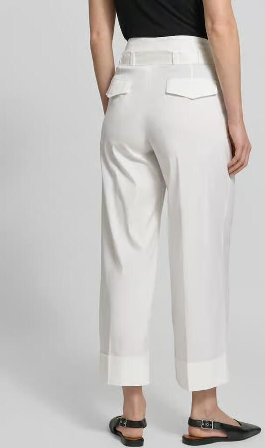 Windsor. Culotte met riem en steekzakken - Foto 3