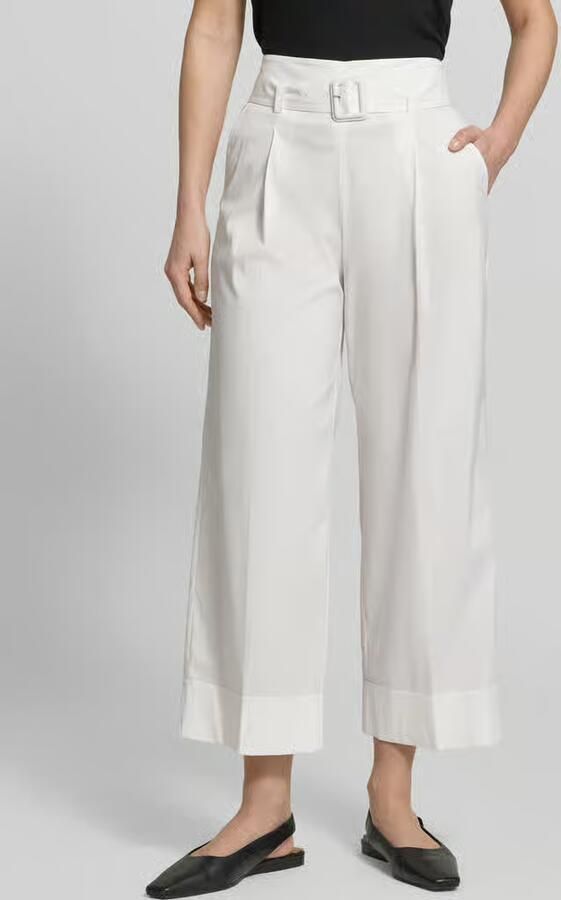 Windsor. Culotte met riem en steekzakken - Foto 2