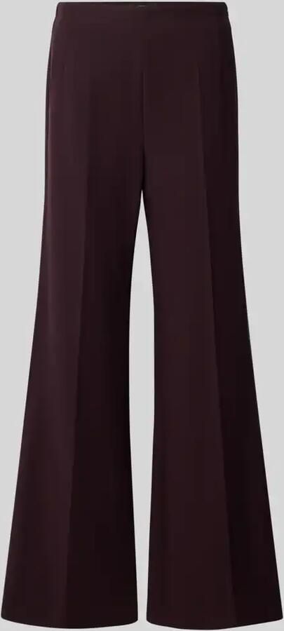 Windsor. flared fit broek met viscose