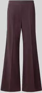 Windsor. flared fit broek met viscose
