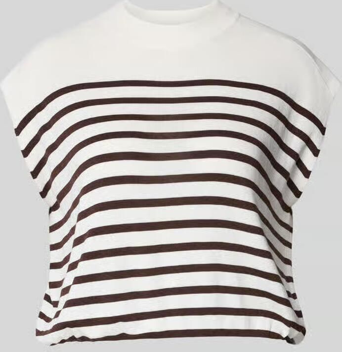 Windsor. Gebreid shirt van mix van zijde en wol met ronde hals - Foto 4