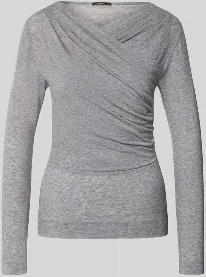 Windsor. Longsleeve met overslageffect