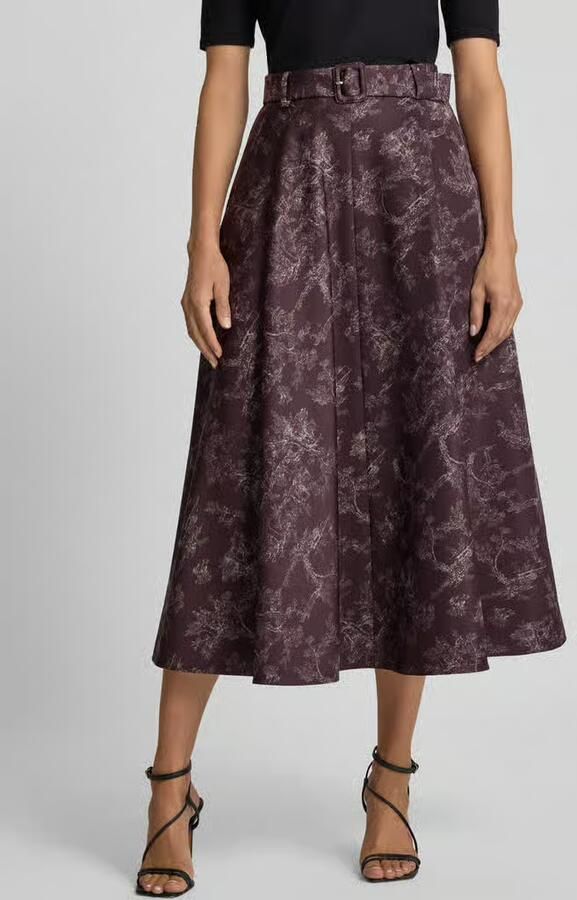 Windsor. Maxi-rok met all-over bloemenmotief - Foto 2