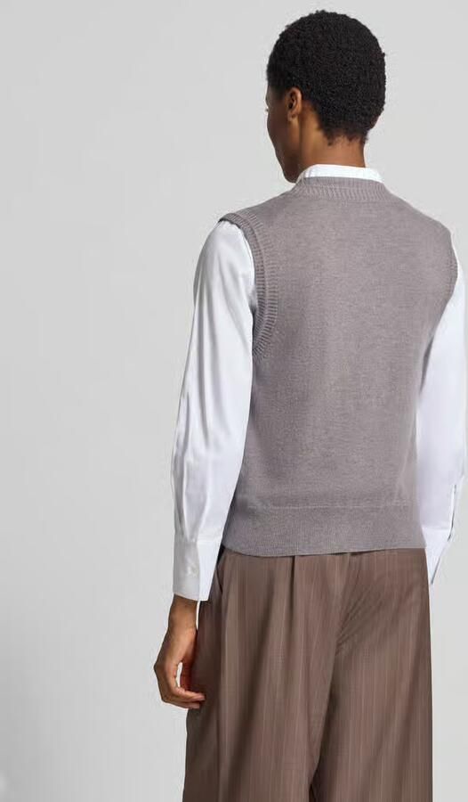 Windsor. Mouwloos vest met kasjmier - Foto 3