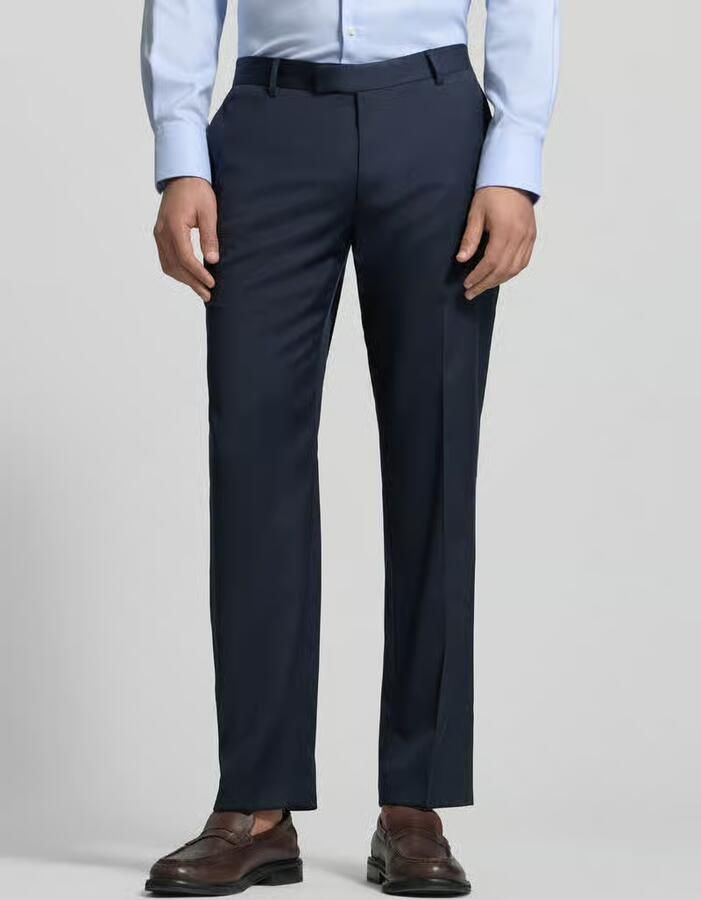 Windsor. Pantalon met persplooien model 'Bene' - Foto 4