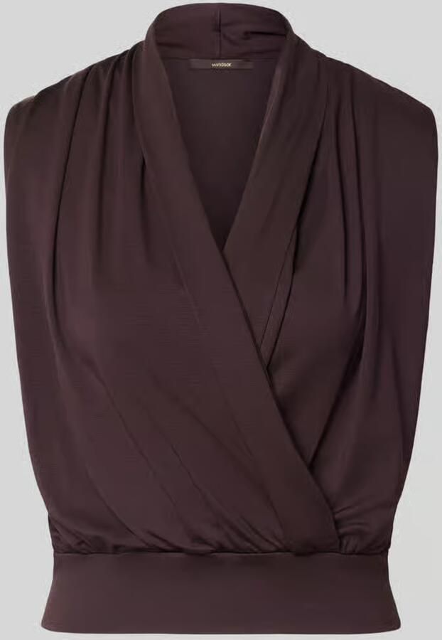 Windsor. regular fit blouse van lyocellmix