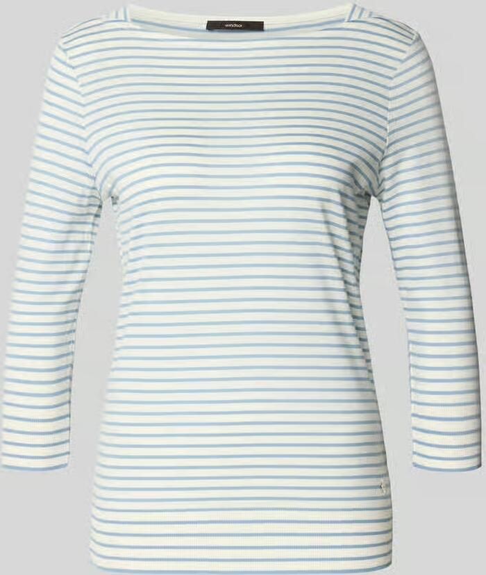 Windsor. Regular Fit Longsleeve van lyocellmix - Foto 2