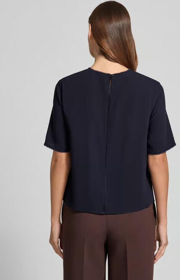 Windsor. Regular fit T-shirt met ronde hals - Foto 2