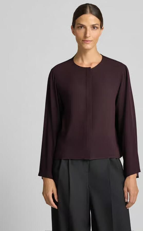Windsor. relaxed fit blouse met sierrand - Foto 3