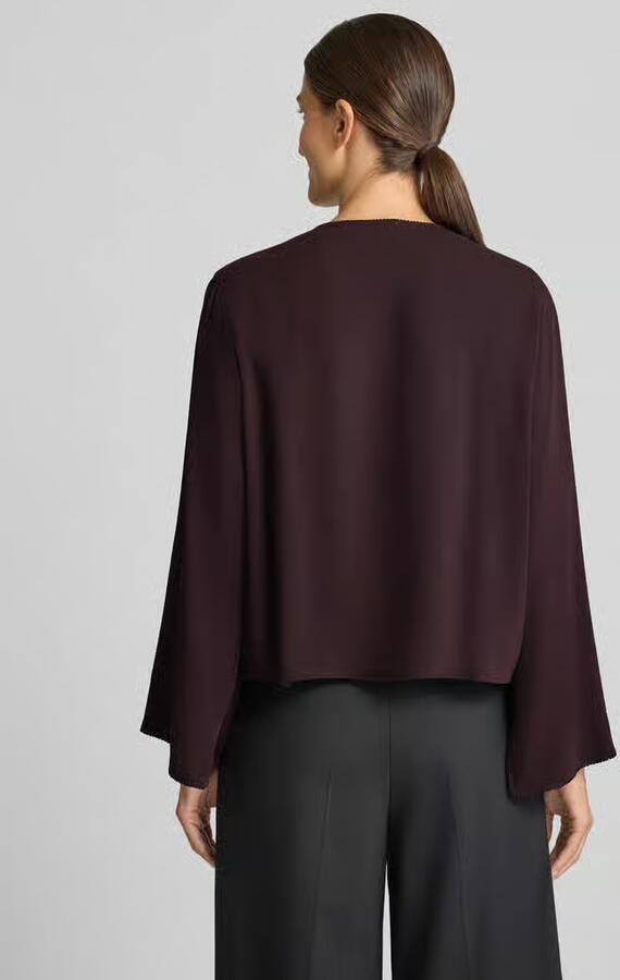 Windsor. relaxed fit blouse met sierrand - Foto 2