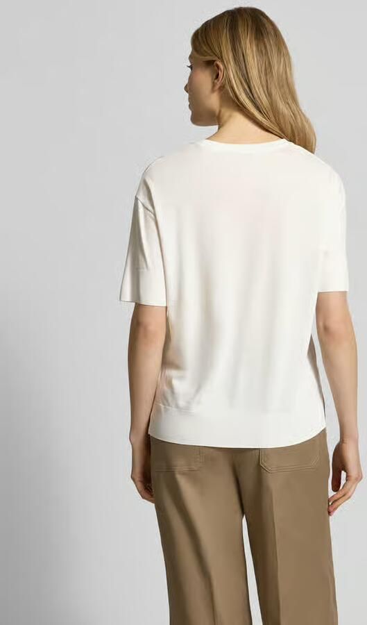 Windsor. T-shirt van lyocell-katoenmix met ronde hals - Foto 7