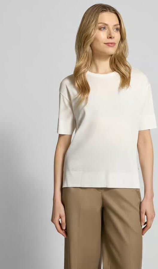 Windsor. T-shirt van lyocell-katoenmix met ronde hals - Foto 8