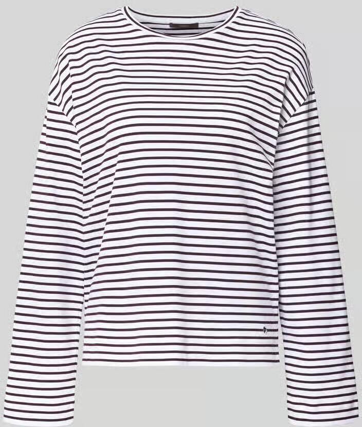 Windsor. Shirt met lange mouwen in all-over look met ronde hals - Foto 2